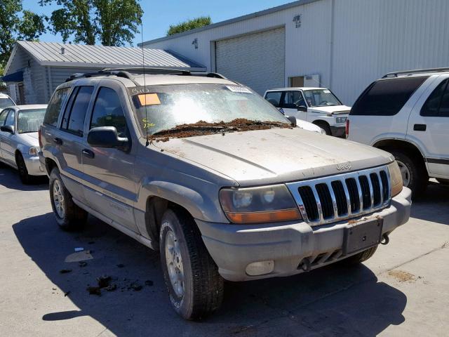 1J4GW58N2XC637405 - 1999 JEEP GRAND CHER GRAY photo 1