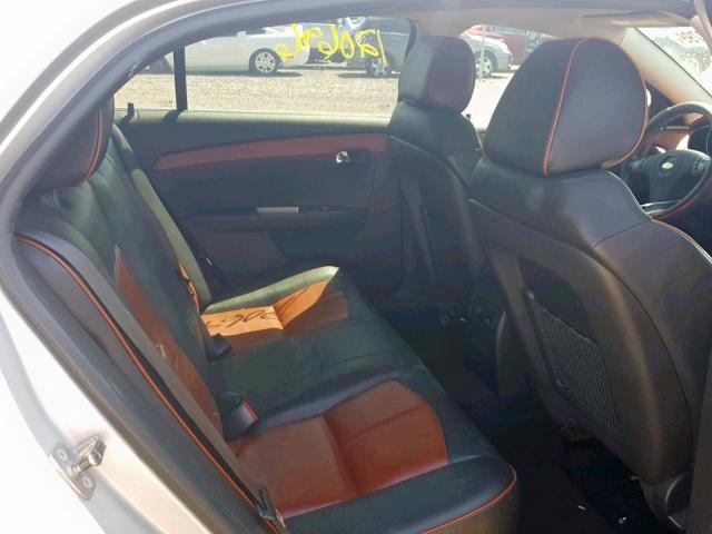 1G1ZE5EU5BF396596 - 2011 CHEVROLET MALIBU LTZ ვერცხლისფერი ფოტო 6