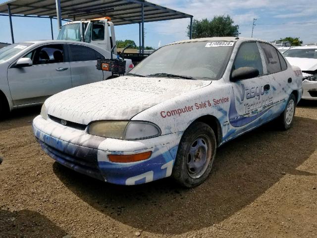 1Y1SK536XRZ085871 - 1994 GEO PRIZM BASE 蓝色 照片 2