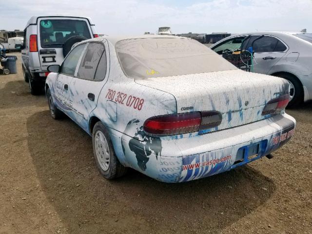 1Y1SK536XRZ085871 - 1994 GEO PRIZM BASE 蓝色 照片 3