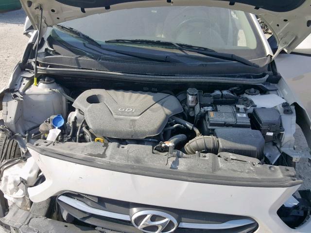 KMHCT4AEXHU238427 - 2017 HYUNDAI ACCENT SE TAN photo 7