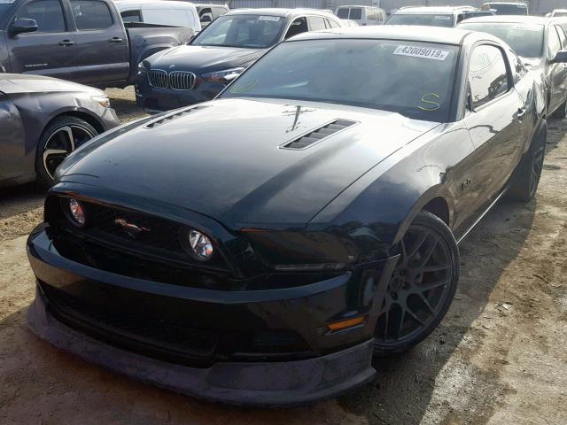 1ZVBP8CF6D5208084 - 2013 FORD MUSTANG GT BLACK photo 2