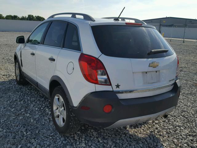 3GNAL2EK6DS621511 - 2013 CHEVROLET CAPTIVA LS WHITE photo 3