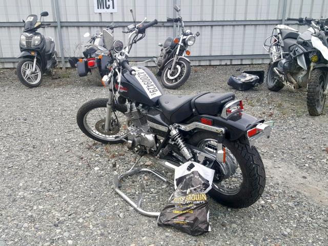 JH2MC1308YK600489 - 2000 HONDA CMX250 C BLACK photo 3