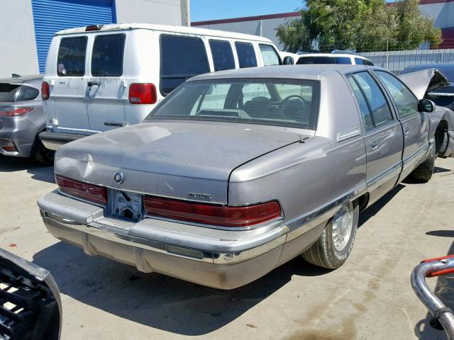 1G4BN52P3SR416877 - 1995 BUICK ROADMASTER BROWN photo 4