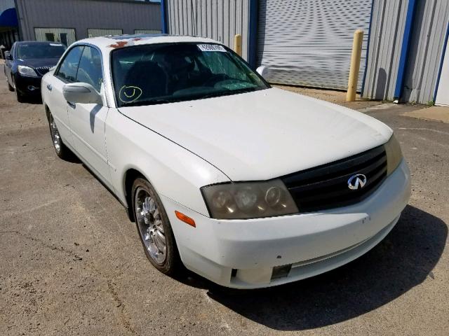 JNKAY41E53M005916 - 2003 INFINITI M45 WHITE photo 1