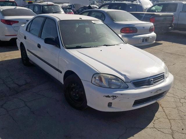 1HGEN1646XL000263 - 1999 HONDA CIVIC GX WHITE photo 1