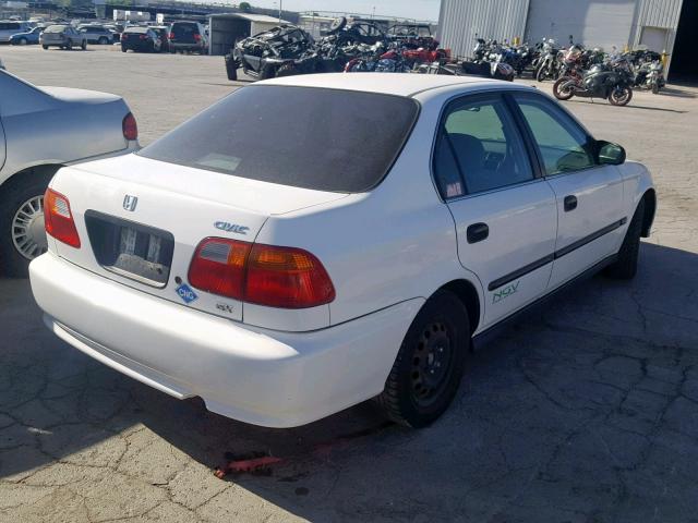 1HGEN1646XL000263 - 1999 HONDA CIVIC GX WHITE photo 4