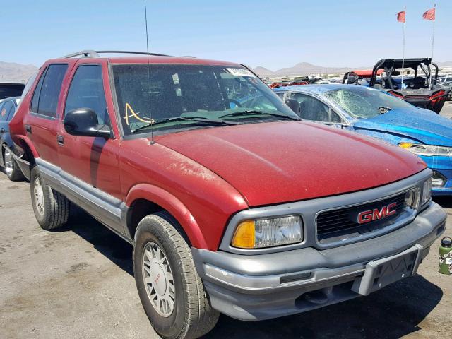 1GKDT13W4T2572278 - 1996 GMC JIMMY RED photo 1