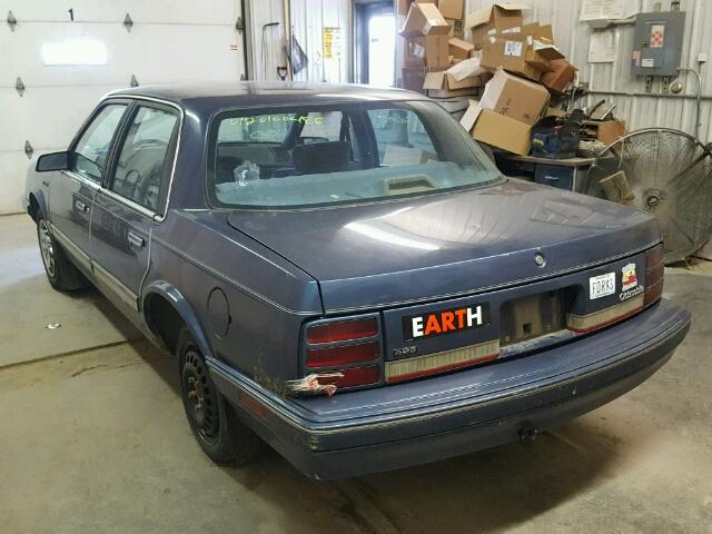 1G3AG55M1R6421082 - 1994 OLDSMOBILE CUTLASS CI BLUE photo 3