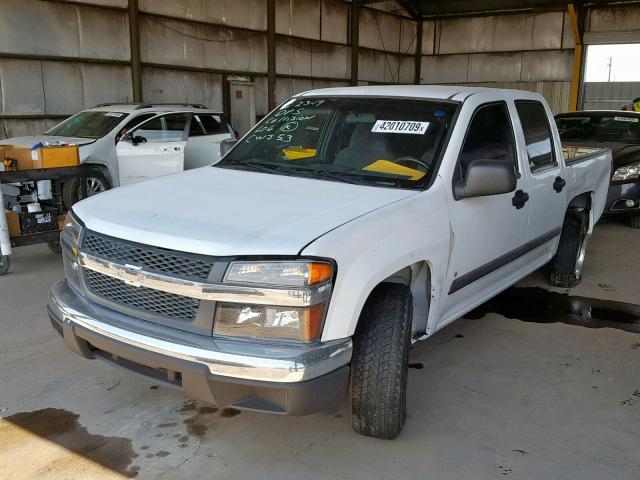 1GCCS136X68143268 - 2006 CHEVROLET COLORADO WHITE photo 2