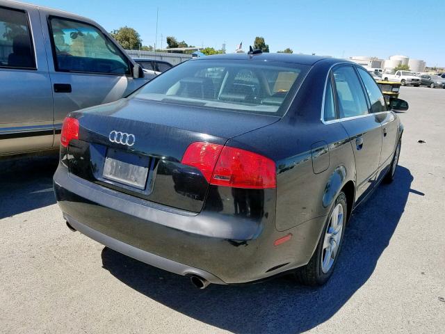 WAUAF78E96A122562 - 2006 AUDI A4 2 BLACK photo 4