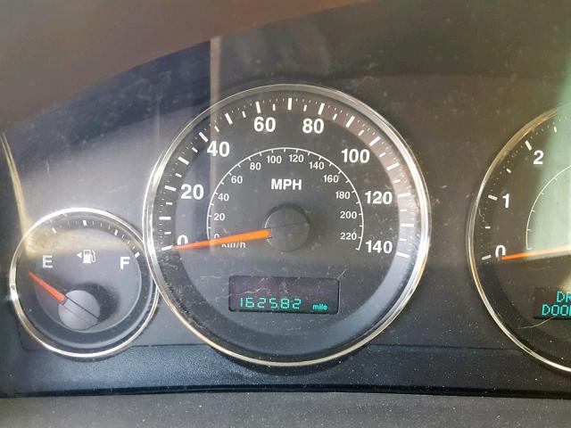 1J4HR58N35C611789 - 2005 JEEP GRAND CHER BLUE photo 8