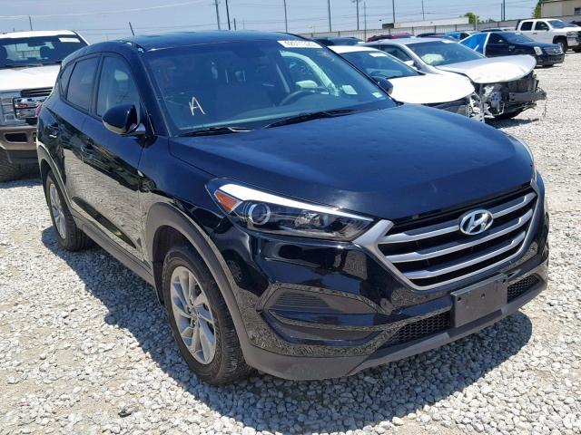 KM8J23A40HU383553 - 2017 HYUNDAI TUCSON SE BLACK photo 1