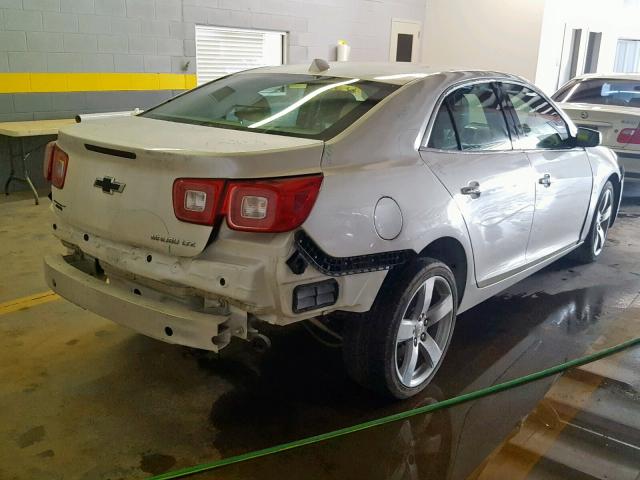 1G11J5SX6DF349989 - 2013 CHEVROLET MALIBU LTZ WHITE photo 4