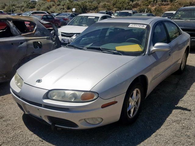 1G3GR64H414298778 - 2001 OLDSMOBILE AURORA SILVER photo 2