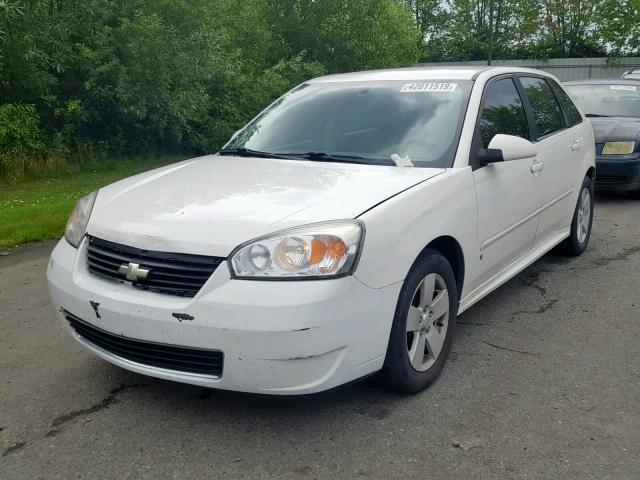 1G1ZT61876F104764 - 2006 CHEVROLET MALIBU MAX WHITE photo 2