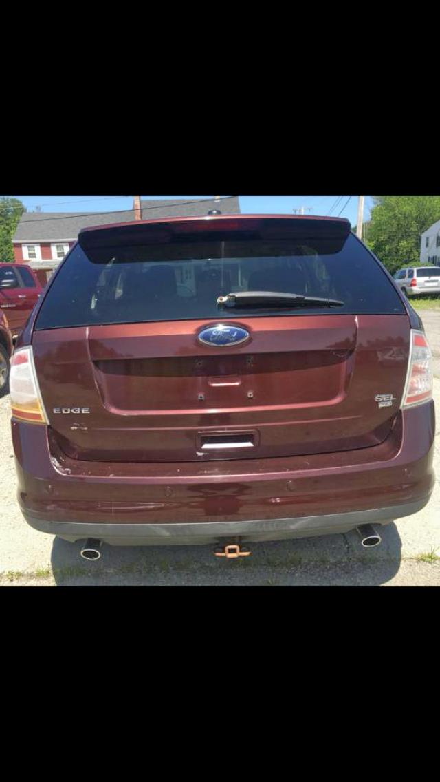 2FMDK48C69BA34422 - 2009 FORD EDGE SEL BURGUNDY photo 3