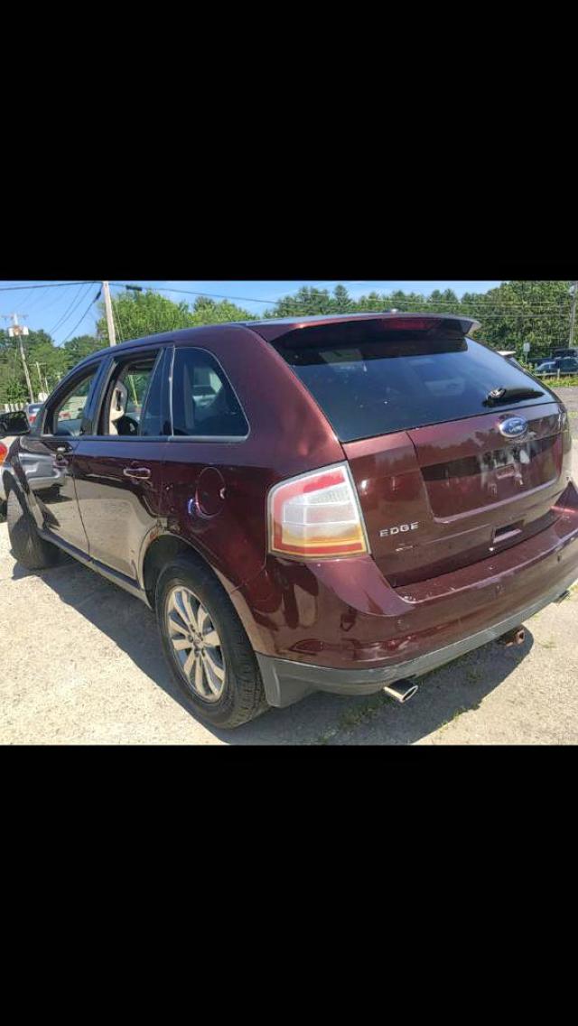 2FMDK48C69BA34422 - 2009 FORD EDGE SEL BURGUNDY photo 4