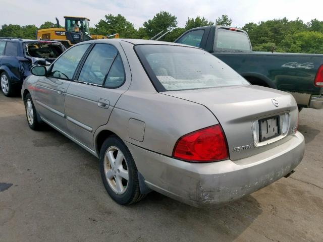 3N1AB51A04L741974 - 2004 NISSAN SENTRA 2.5 BEIGE photo 3