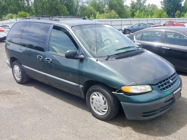 2C4GJ45R3YR860762 - 2000 CHRYSLER VOYAGER SE GREEN photo 1