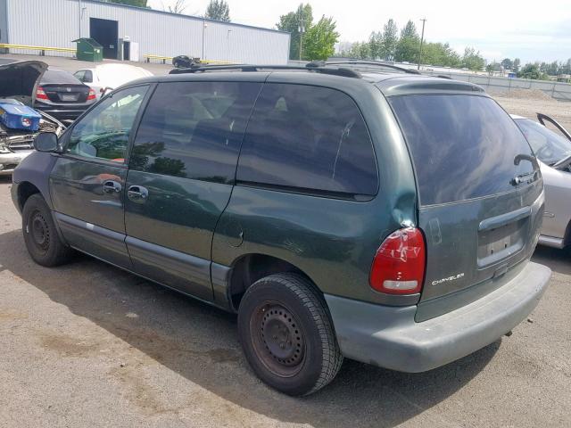 2C4GJ45R3YR860762 - 2000 CHRYSLER VOYAGER SE GREEN photo 3