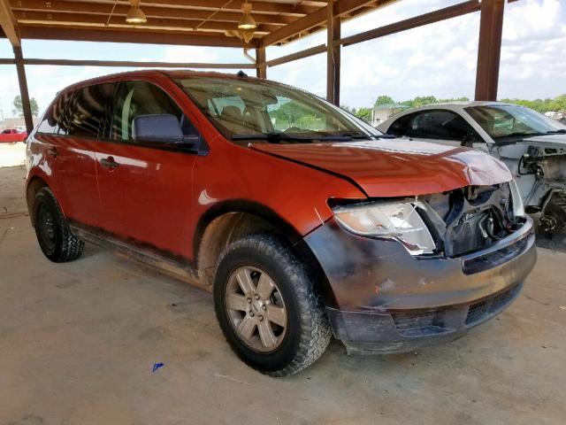 2FMDK36C58BA13329 - 2008 FORD EDGE SE ORANGE photo 1