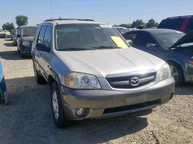 4F2YZ94123KM29729 - 2003 MAZDA TRIBUTE LX SILVER photo 1