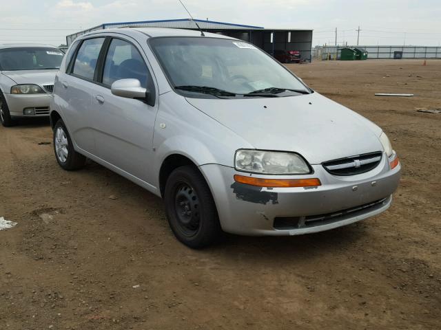 KL1TD66658B151813 - 2008 CHEVROLET AVEO BASE Күміс фото 1