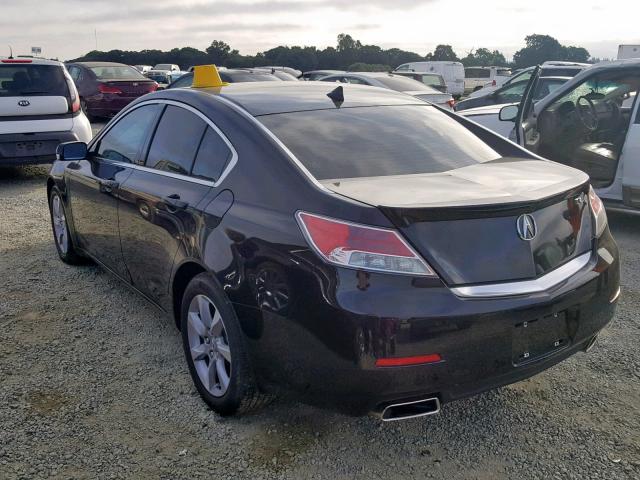 19UUA8F56DA006404 - 2013 ACURA TL TECH BLACK photo 3