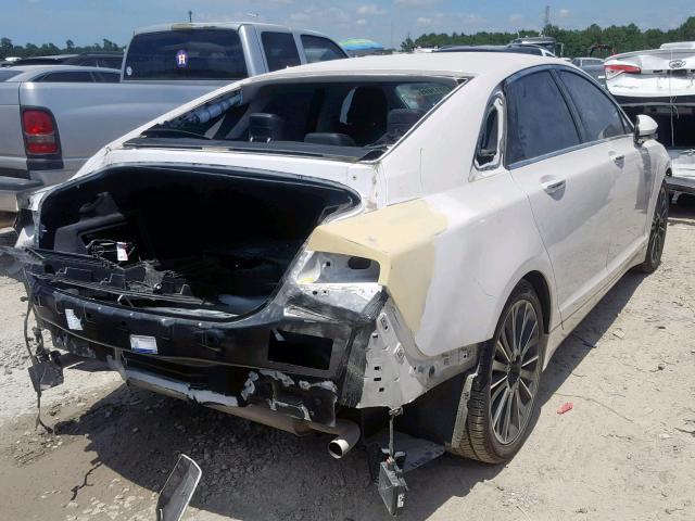 3LN6L2LU5GR632669 - 2016 LINCOLN MKZ HYBRID WHITE photo 4