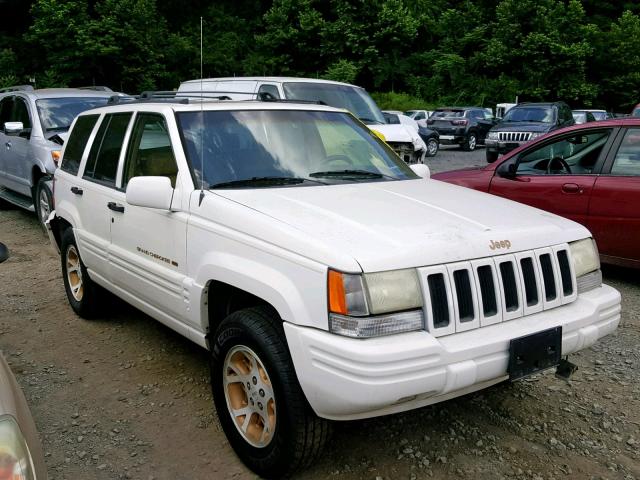 1J4GZ78Y0TC202423 - 1996 JEEP GRAND CHER WHITE photo 1