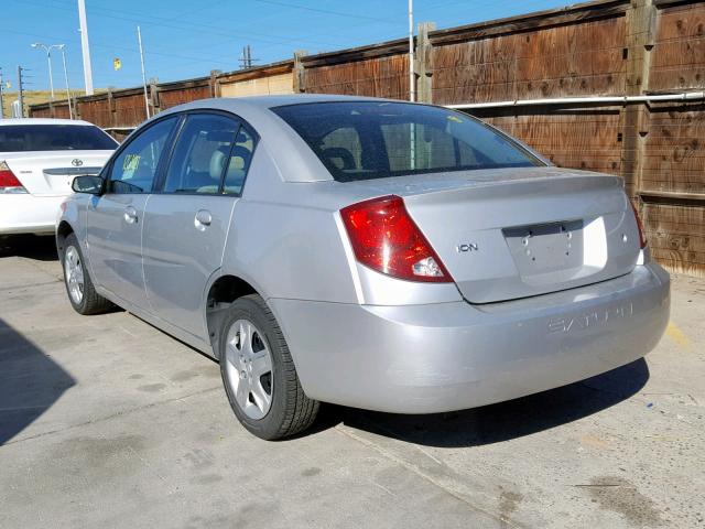 1G8AJ55F36Z133989 - 2006 SATURN ION LEVEL SILVER photo 3