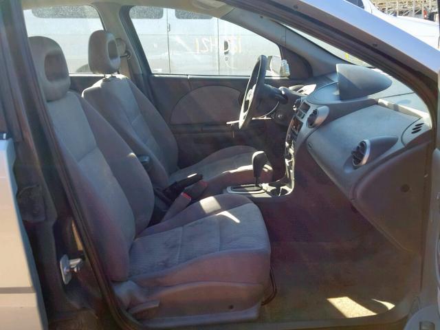 1G8AJ55F36Z133989 - 2006 SATURN ION LEVEL SILVER photo 5