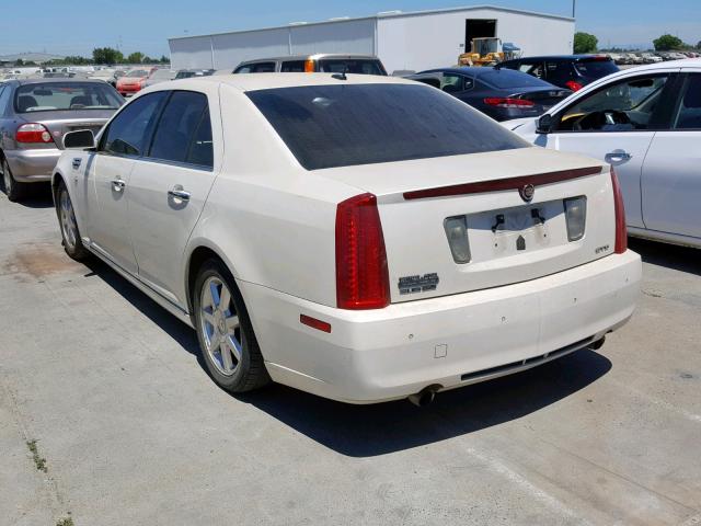 1G6DW67V280128856 - 2008 CADILLAC STS WHITE photo 3