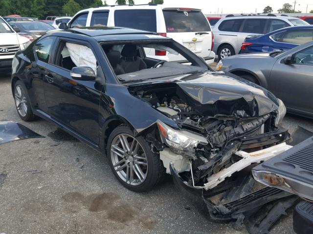 JTKJF5C75B3010901 - 2011 TOYOTA SCION TC 黑色 照片 1