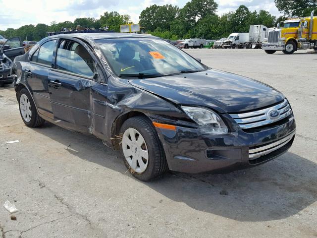 3FAHP06Z29R178905 - 2009 FORD FUSION S BLACK photo 1