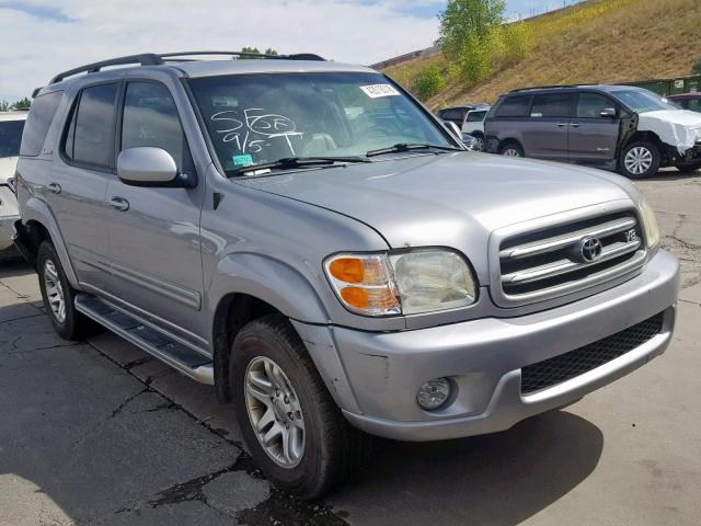 5TDBT48A04S219080 - 2004 TOYOTA SEQUOIA LI SILVER photo 1