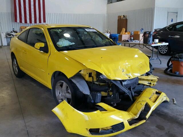 1G1AL15F967637296 - 2006 CHEVROLET COBALT LT YELLOW photo 1