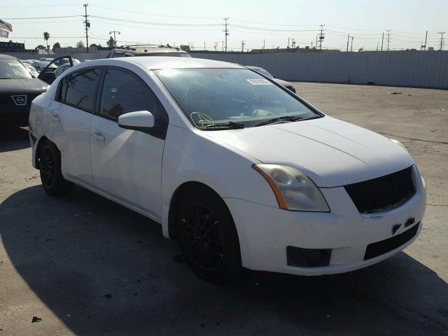 3N1AB61E17L704901 - 2007 NISSAN SENTRA 2.0 WHITE photo 1