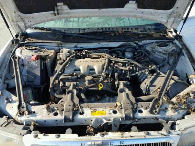 2G4WS52J1Y1290042 - 2000 BUICK CENTURY CU WHITE photo 7