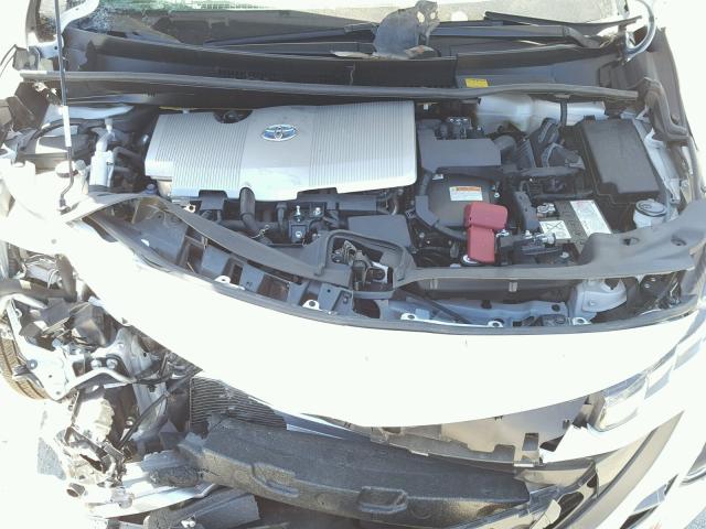 JTDKARFP6H3059398 - 2017 TOYOTA PRIUS PRIM WHITE photo 7