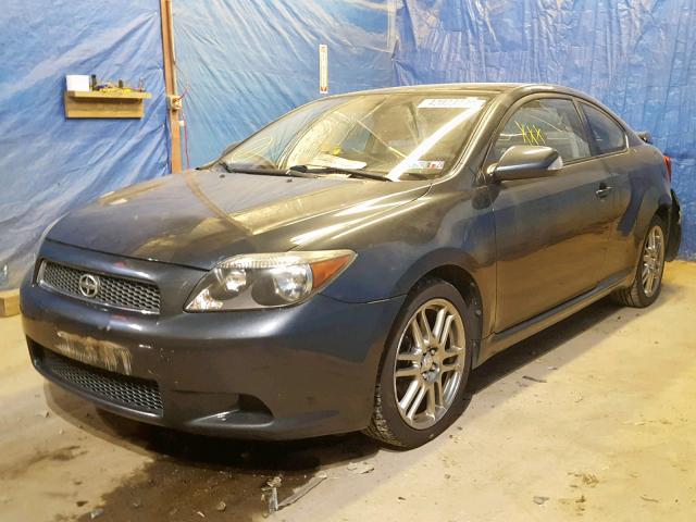 JTKDE177860107553 - 2006 TOYOTA SCION TC ნაცრისფერი ფოტო 2