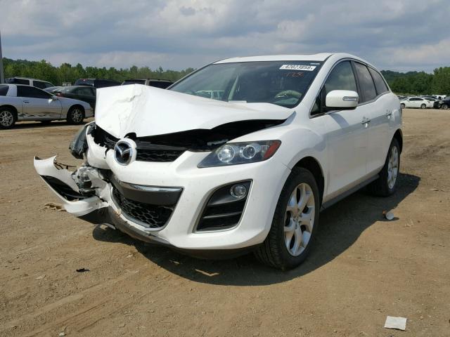 JM3ER2W35A0302322 - 2010 MAZDA CX-7 WHITE photo 2