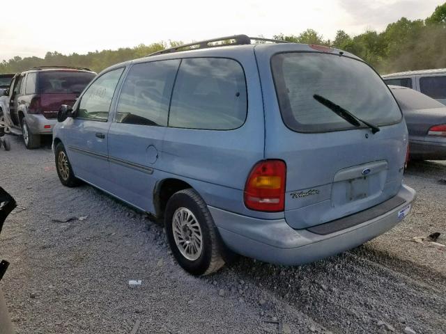 2FMDA5144WBA70357 - 1998 FORD WINDSTAR W BLUE photo 3