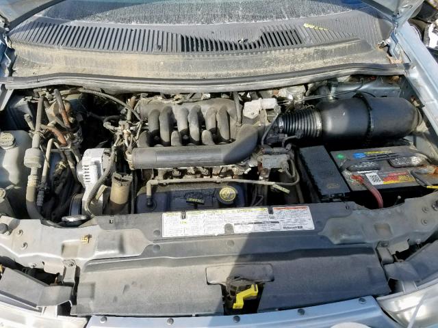 2FMDA5144WBA70357 - 1998 FORD WINDSTAR W BLUE photo 7