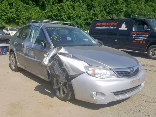 JF1GH636X8H835374 - 2008 SUBARU IMPREZA OU SILVER photo 1