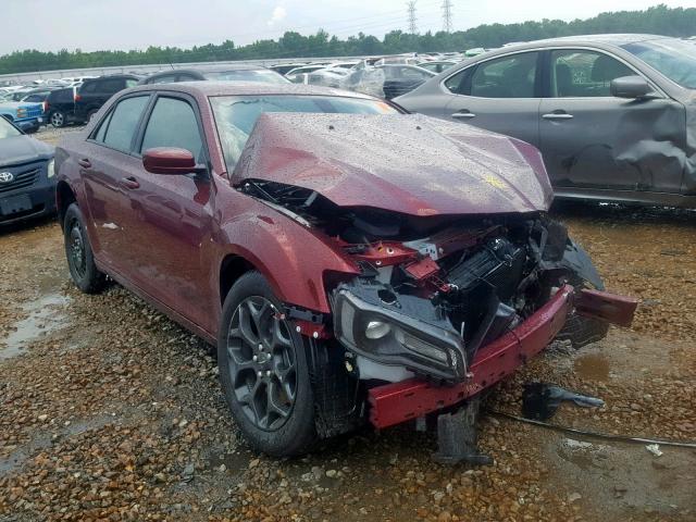 2C3CCAGG6KH632095 - 2019 CHRYSLER 300 S RED photo 1