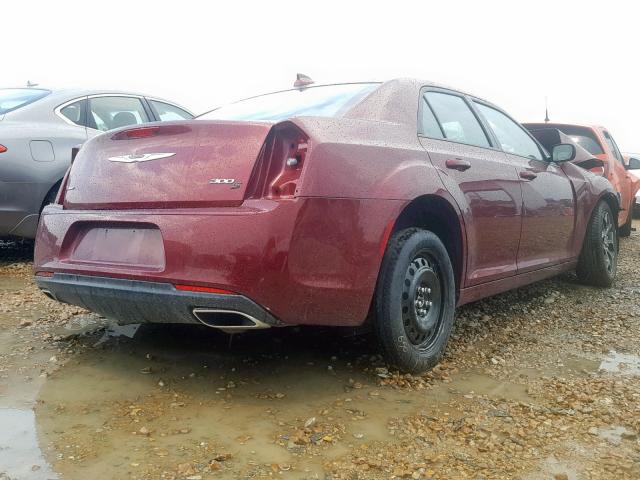 2C3CCAGG6KH632095 - 2019 CHRYSLER 300 S RED photo 4