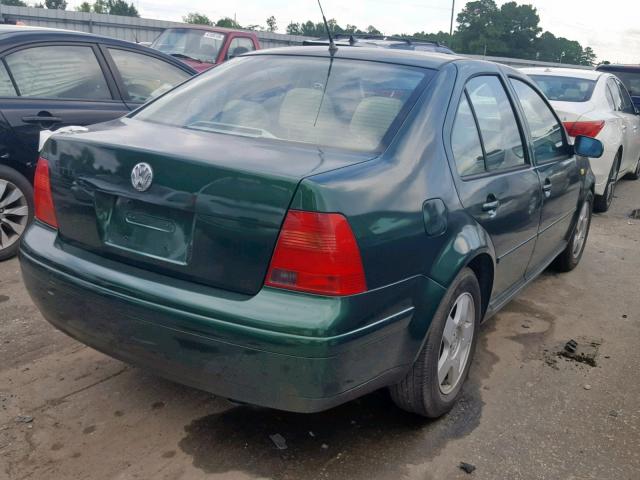 3VWSC29M7YM002402 - 2000 VOLKSWAGEN JETTA GLS GREEN photo 4